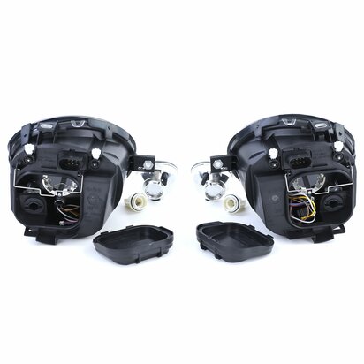Volkswagen-Lupo-6X-Koplampen-Koplamp-Set-Smoke-Glas-+-Knipperlichten