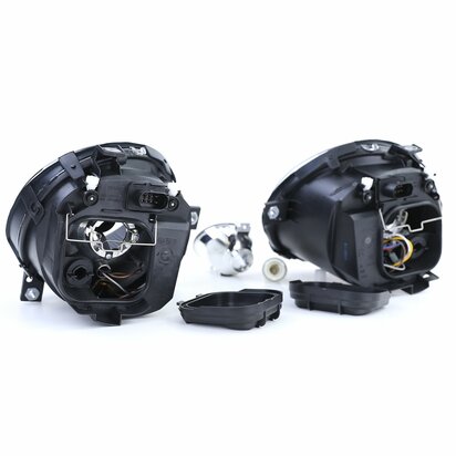 Volkswagen-Lupo-6X-Koplampen-Koplamp-Set-Smoke-Glas-+-Knipperlichten