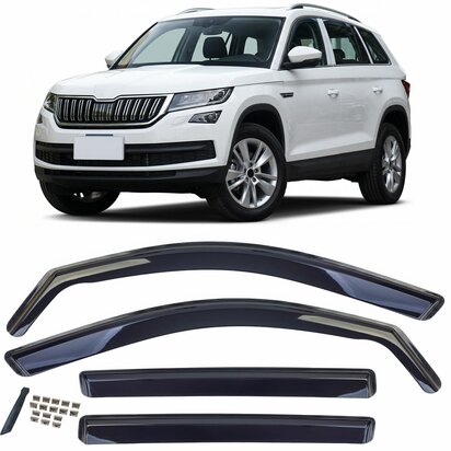 Skoda-Kodiaq-Zijwindscherm-Windscherm-Regen