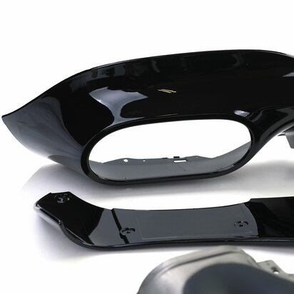 Uitlaat-Diffuser-Mercedes-CLA-C118-X118-AMG-Look-Glans-Zwart