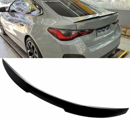 Bmw-4-Serie-G26-Gran-CoupeAchterklep-Spoiler-Glans-Zwart