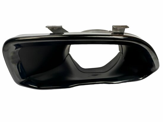 Diffuser + Uitlaat Sierstuk Zwart Voor Bmw 3 Serie G20 G21 LCI M Pack M340 Look 