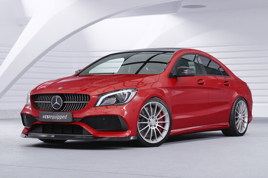 CSR Automotive Splitter Voorspoiler Spoiler Voor Mercedes CLA 117 AMG-Line CSL522