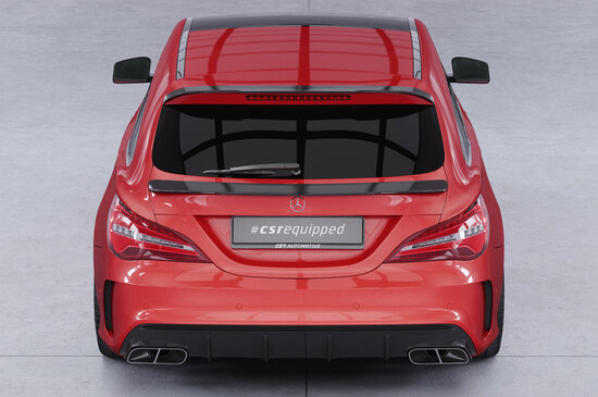 CSR Automotive Achterklep Spoiler Cap Voor Mercedes CLA X117 Shooting Brake HF739 Upper