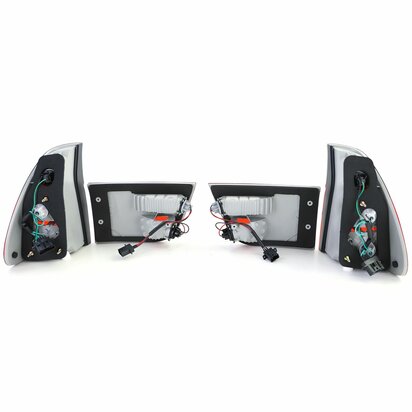 Achterlichten Set Voor Bmw X5 E53 Rood / Smoke Glas
