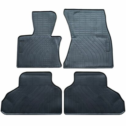 Rubberen-Automatten-Bmw-X5-E53-All-Weather-Vloermatten-Zwart