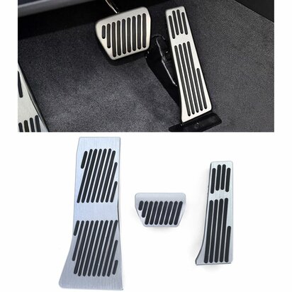 Aluminium Pedalen Voor Bmw X5 E53 Set Automaat + Voetsteun 