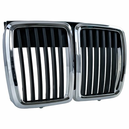 Grill Voor Bmw 3 Serie E30 Zwart Chroom