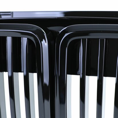 Grill-Voor-Bmw-3-Serie-E30-Zwart-glans