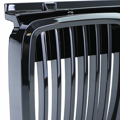 Grill-Voor-Bmw-3-Serie-E30-Zwart-glans