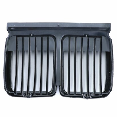 Grill-Voor-Bmw-3-Serie-E30-Zwart-glans