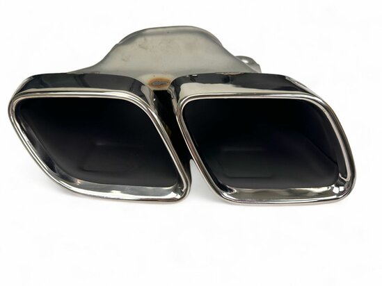 Sport Diffuser geschikt voor Mercedes V167 GLE Klasse SUV AMG-Line + uitlaatstukken Chrome