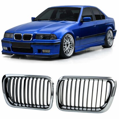 bmw-e36-facelift-sport-grill-chroom-zwart-2-delig-1996-2000