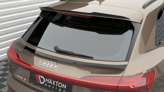 Maxton Design Audi E Tron Achterklep Lower Spoiler Cap 