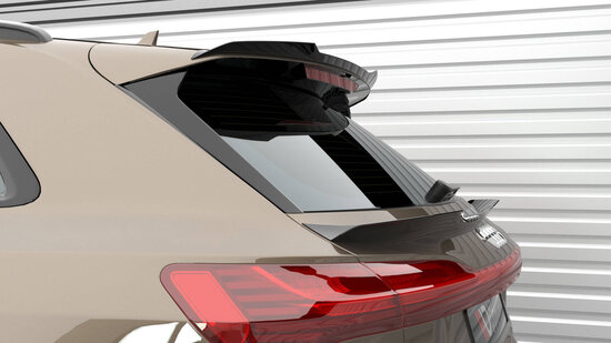 Maxton Design Audi E Tron Achterklep Lower Spoiler Cap 