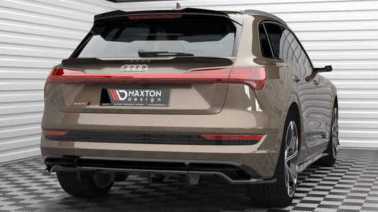 Maxton Design Audi E Tron Achterklep Lower Spoiler Cap 