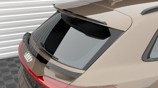 Maxton Design Audi E Tron Achterklep Lower Spoiler Cap 
