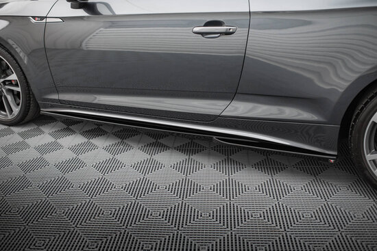 Maxton Design Audi S5 / A5 F5 S Line Facelift Side Skirts Diffuser Versie Versie 2