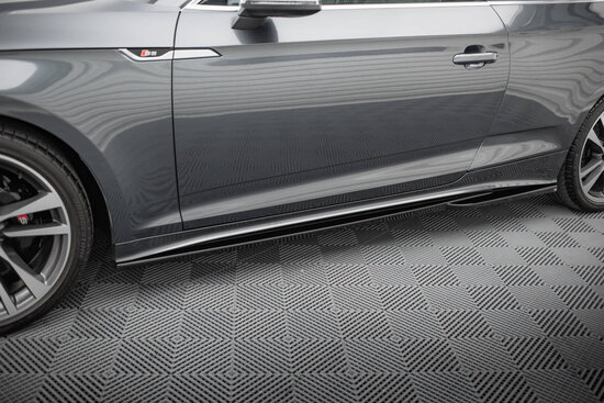 Maxton Design Audi S5 / A5 F5 S Line Facelift Side Skirts Diffuser Versie Versie 2