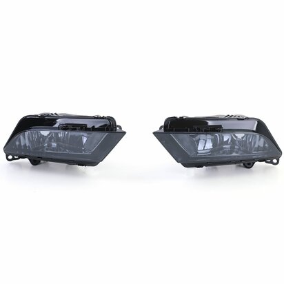 Mistlamp Set Zwart Smoke Seat Ibiza Leon Toledo incl. Lampen