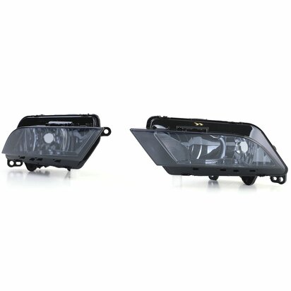 Mistlamp Set Zwart Smoke Seat Ibiza Leon Toledo incl. Lampen