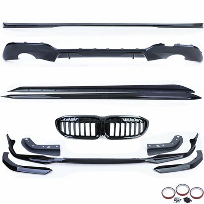 performance-bodykit-bmw-3-serie-g20-m-pakket-hoogglans-zwart-2019-2022
