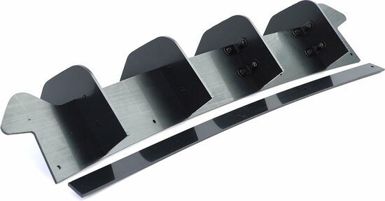 Achterbumper Diffuser Voor Ford Focus 4 ST Hatchback 2019+ &ndash; Rear Valance &ndash; Sport Styling