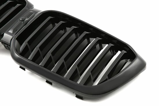 Bmw-X3-G01-LCI-Facelift-Sport-Nieren-/-Grill-Enkele-Spijl-glans-Zwart