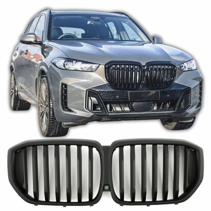 bmw-x5-g05-lci-grill-nieren-Mat-zwart-vanaf-2023