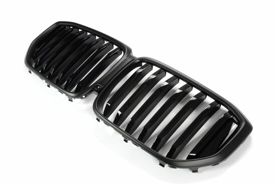 bmw-x5-g05-lci-grill-nieren-glans-zwart-Mat-vanaf-2023-Dubbele-Spijl