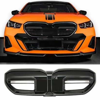 Grill M5 Look Geschikt Voor Bmw 5 Serie G60 G61 Hoogglans Zwart Iconic Glow 