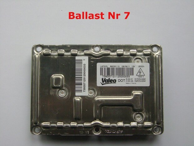 Valeo LAD5GL 4-pin xenon ballast Bmw 1-serie E81 E87