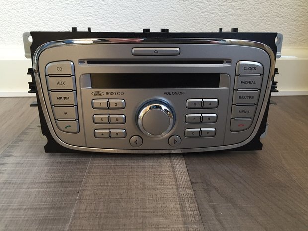 Ford Radio Cd Speler 6000 CD Silverline