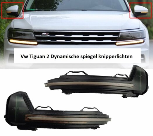 Volkswagen Tiguan 2 Dynamische Led Spiegel Knipperlichten Dynamic