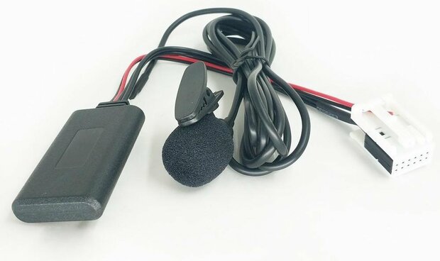 Mini R55 R56 R57 R60 F54 F56 F57 One Cooper D S 07 t/m 14 Aux Bluetooth Carkit Muziek Streaming Adapter 