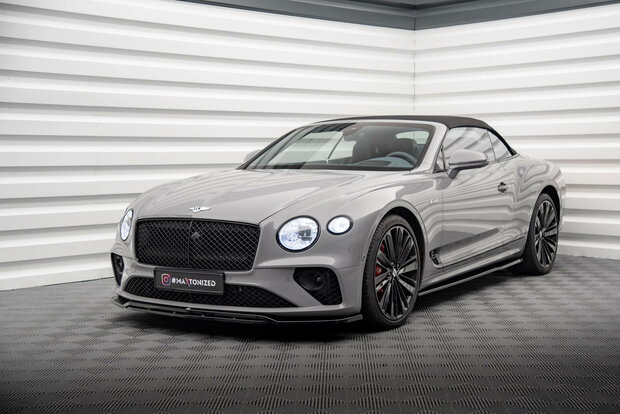 Maxton Design Bentley Continental GT MK3 Voorspoiler Spoiler Splitter Versie 1