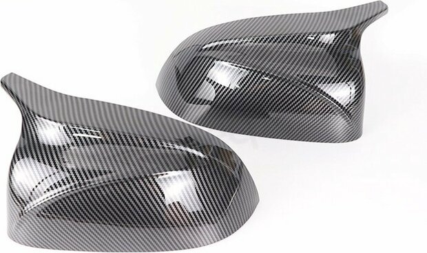 Bmw X3 G01 IX3 X4 G02 X5 G05 X6 G06 X7 G07 G08  Carbon Look Wing Spiegel Spiegelkappen