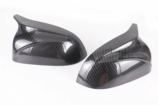 Bmw X3 G01 IX3 X4 G02 X5 G05 X6 G06 X7 G07 G08  Carbon Look Wing Spiegel Spiegelkappen