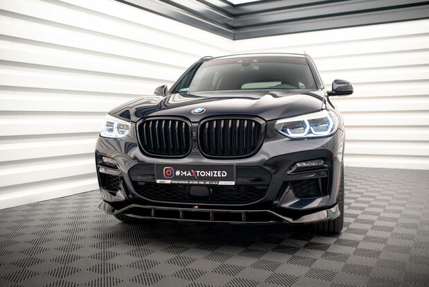 Maxton Design Bmw X3 G01 M40D Voorspoiler Spoiler Splitter Versie 2