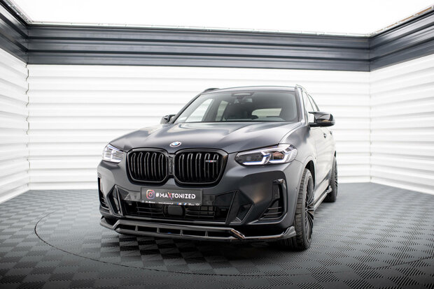 Maxton Design Bmw X3 G01 M Pack Facelift Voorspoiler Spoiler Splitter Versie 1