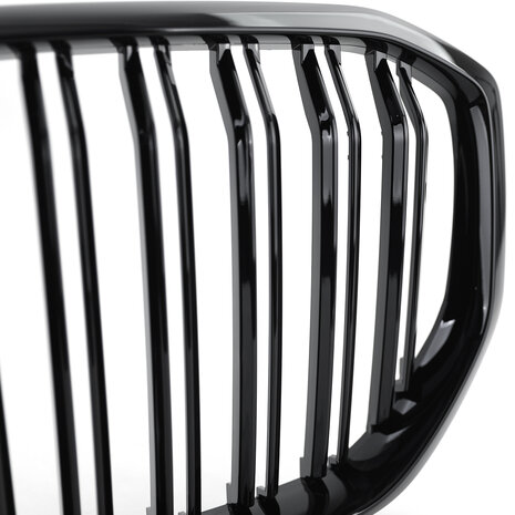 Grill Voor Bmw X5 G05 Sport Nieren Glans Zwart Dubbele Spijl 