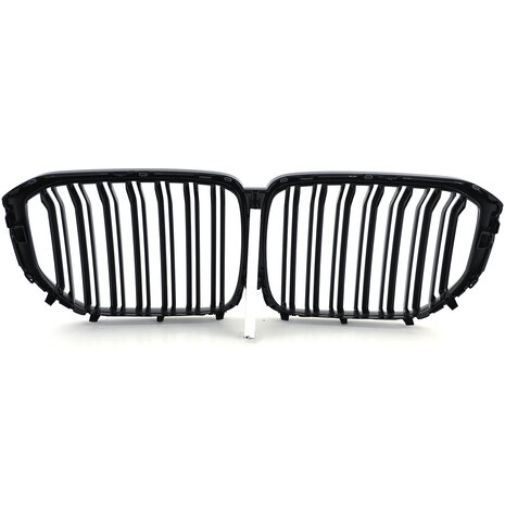 Bmw X5 G05 Sport Nieren / Grill Hoogglans Dubbele Spijl Hoogglans Zwart