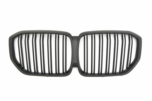 Bmw X5 G05 Sport Nieren / Grill Hoogglans Dubbele Spijl Hoogglans Zwart
