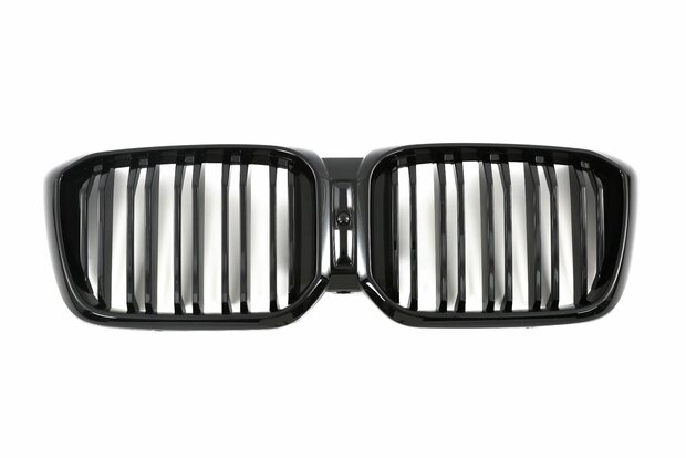 Bmw X3 G01 LCI Facelift Sport Nieren / Grill Hoogglans Dubbele Spijl Hoogglans Zwart
