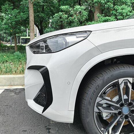 Bumper Spoiler Flaps Glans Zwart Geschikt Voor Bmw X1 U11 M Pack vanaf 11/2022