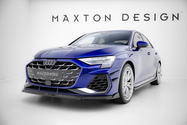 Maxton Design Audi A3 8Y S Line / S3 8Y Facelift Splitter Voorspoiler Spoiler Versie 3