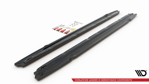Maxton Design Audi A3 8Y S Line / S3 8Y Facelift Side Skirts Diffusers Versie 1