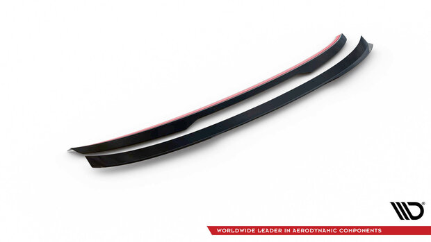 Maxton Design Audi A3 / A3 S Line / S3 Sedan 8Y Facelfit Achterklep Spoiler Extention 