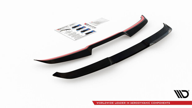 Maxton Design Audi A3 / A3 S Line / S3 Sportback 8Y Facelfit Achterklep Spoiler Extention Versie 1