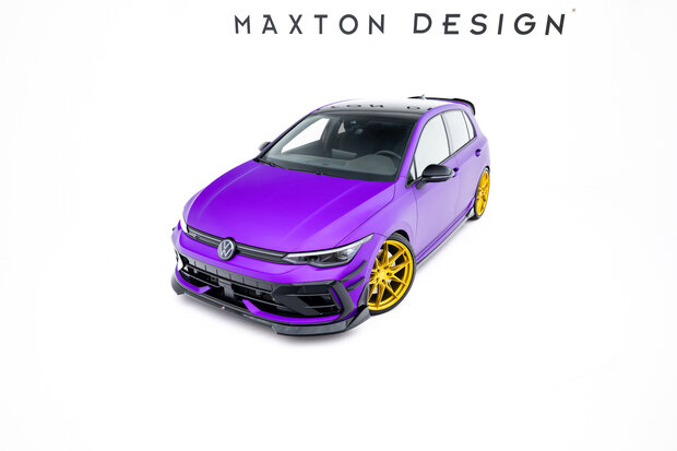 Maxton Design Splitter Voorspoiler Spoiler Geschikt Voor Volkswagen Golf 8 R Facelift Versie 4
